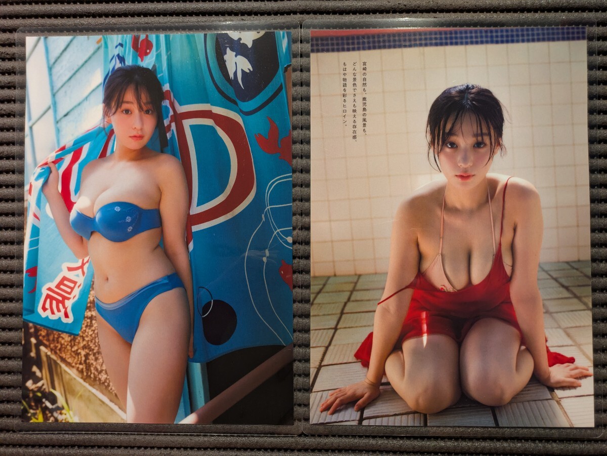 【厚手150μラミネート加工/髙野真央】プレイボーイ2025年No.40 切り抜き 8P