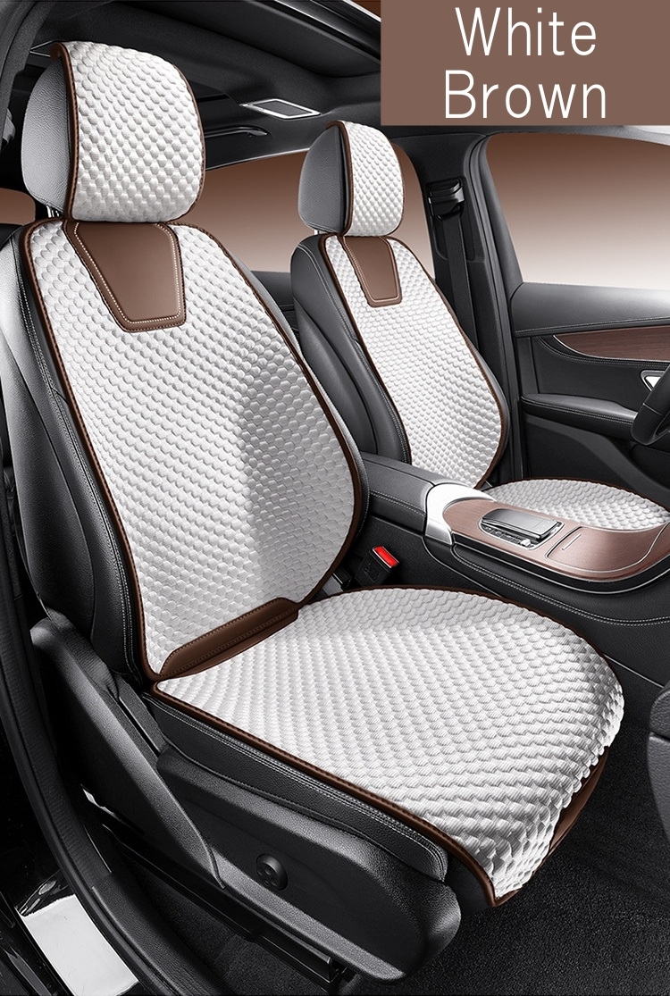 ダイハツ キャスト LA260S シートカバー 2025年モデル 綿 コットン 車 エプロンタイプ 運転席 助手席 前席セット 5色 CTA_画像9