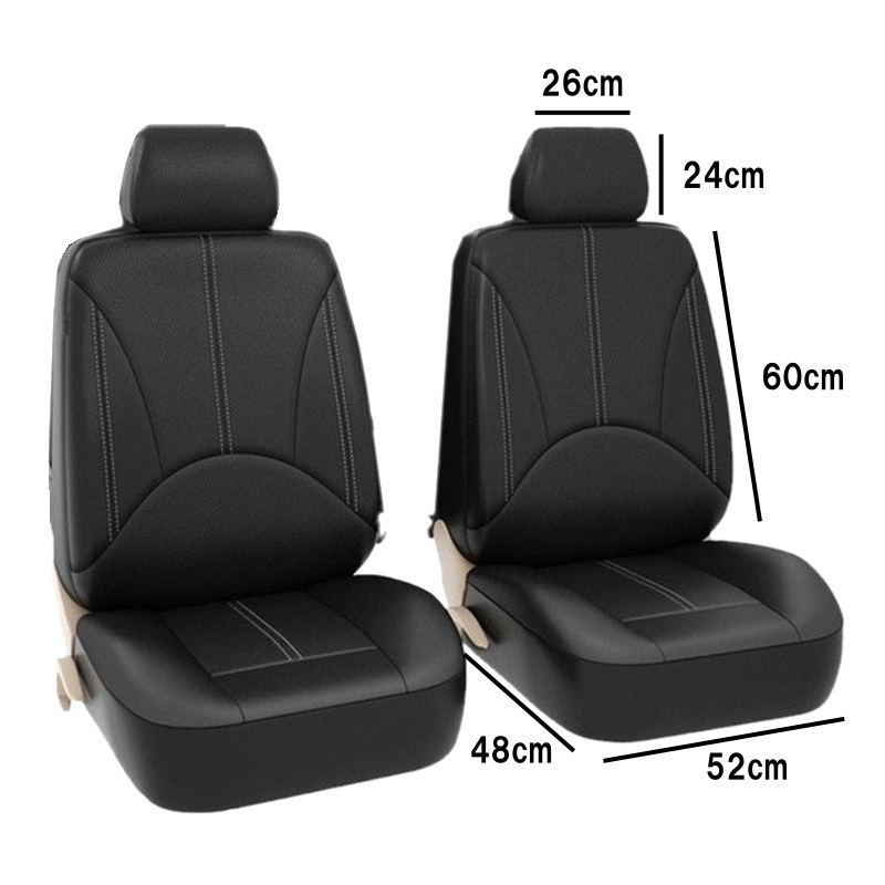 ホンダ フリード GB3 GB4 GP3 シートカバー 防水 車 2025年モデル レザー 運転席 助手席 前席セット 汎用 9色 LBLA_画像3