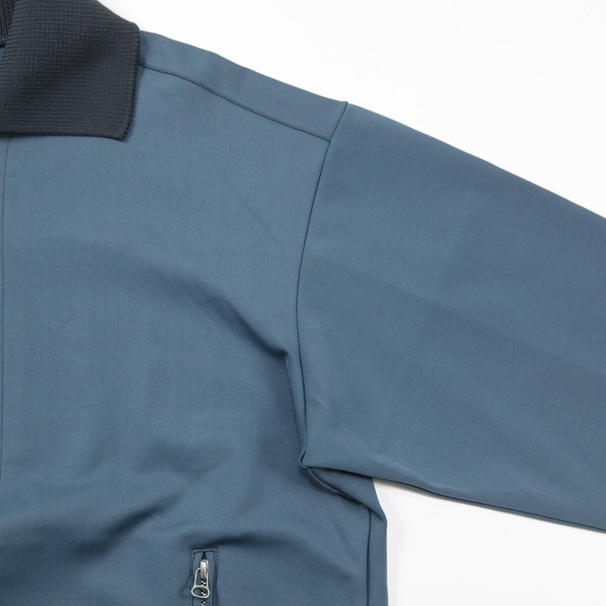 極美品 08sircus ゼロエイトサーカス 23SS Modern jersey track jacket モダンジャージー トラックジャケット S23SS-OT13 5 ブルー SSM5822_画像6