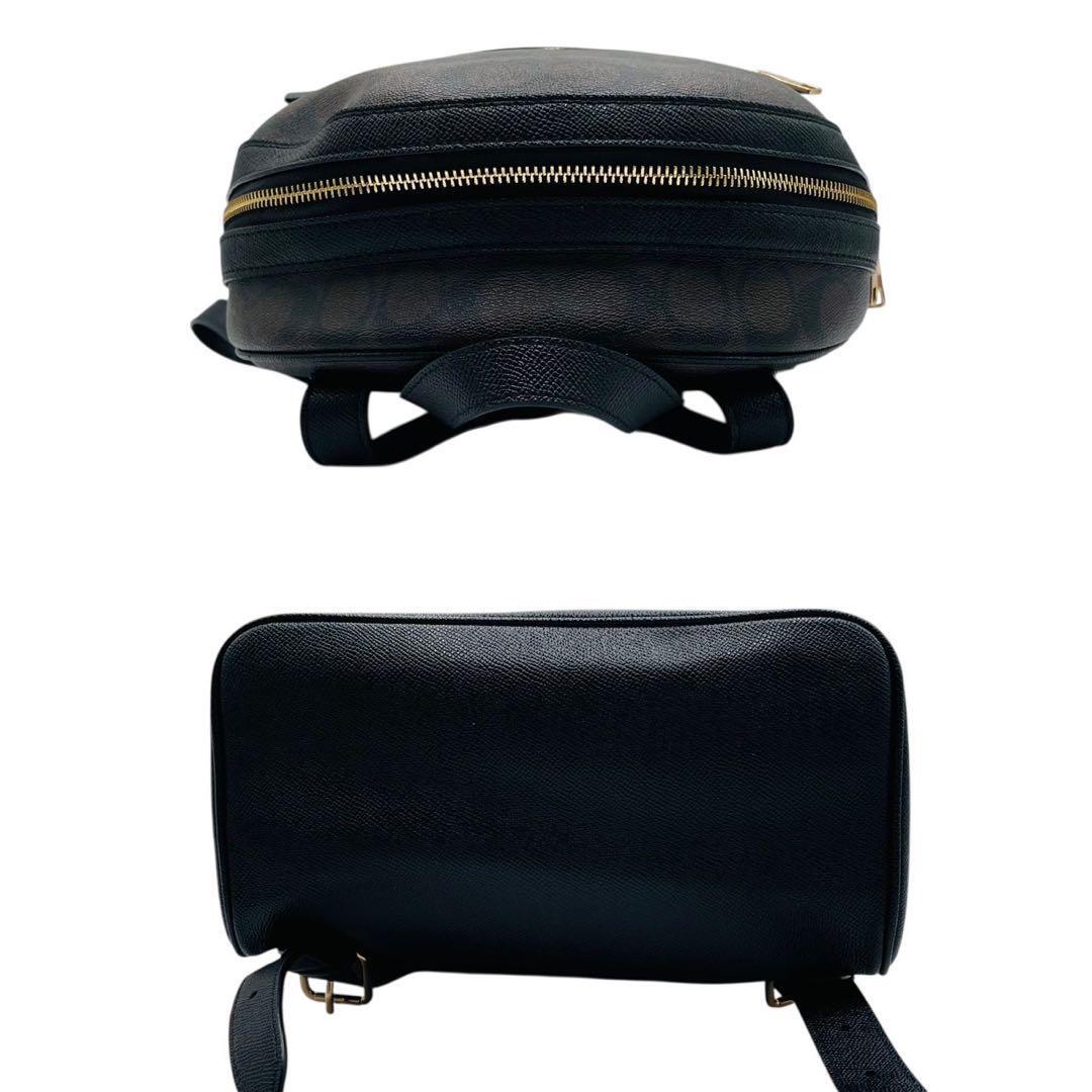 極美品 COACH コーチ リュック バックパック PVC ブラウン C5679_画像5