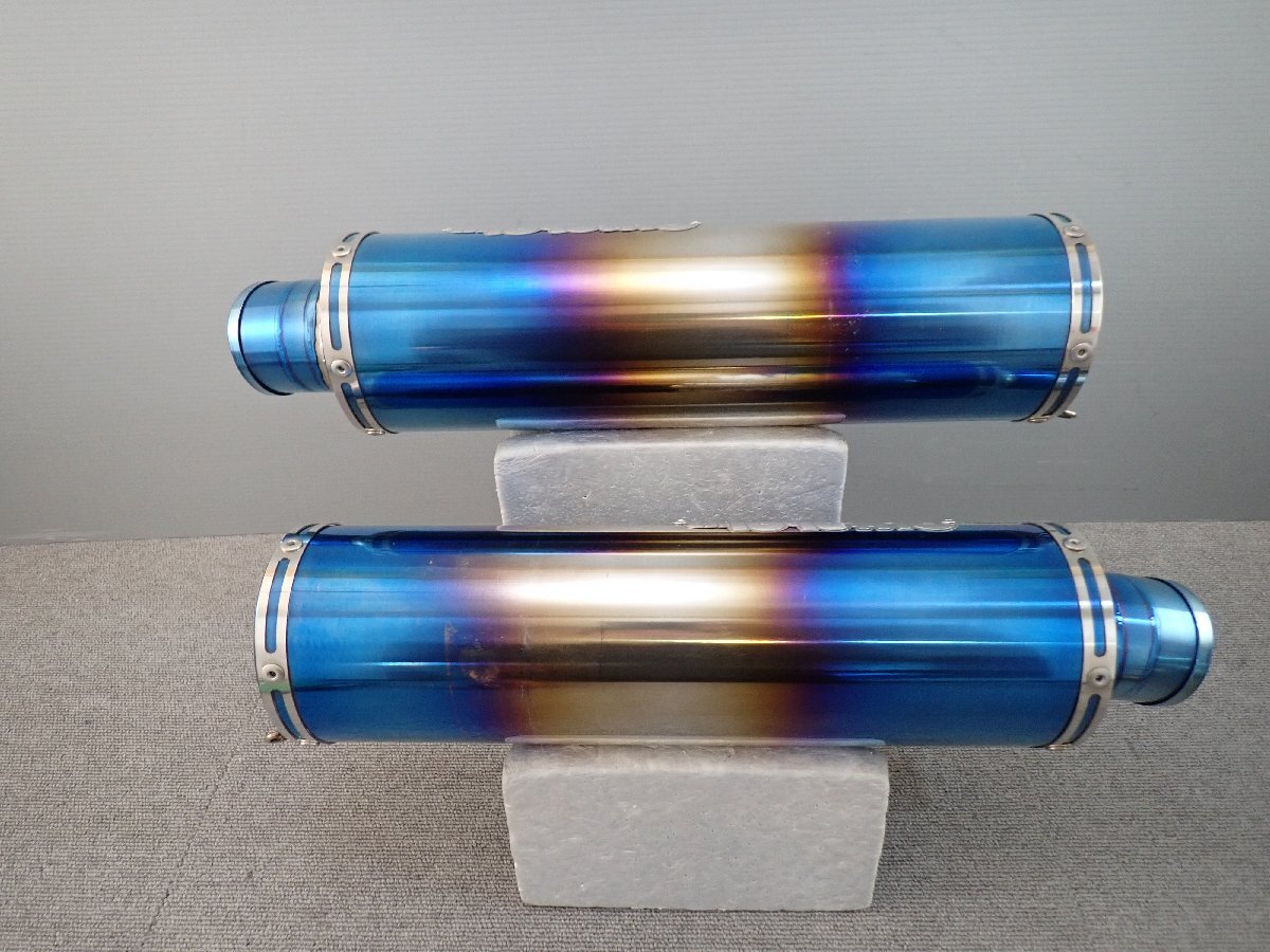 [ в единственном экземпляре ] autobahn ZX-14R 12-20 полный titanium slip-on глушитель глушитель 