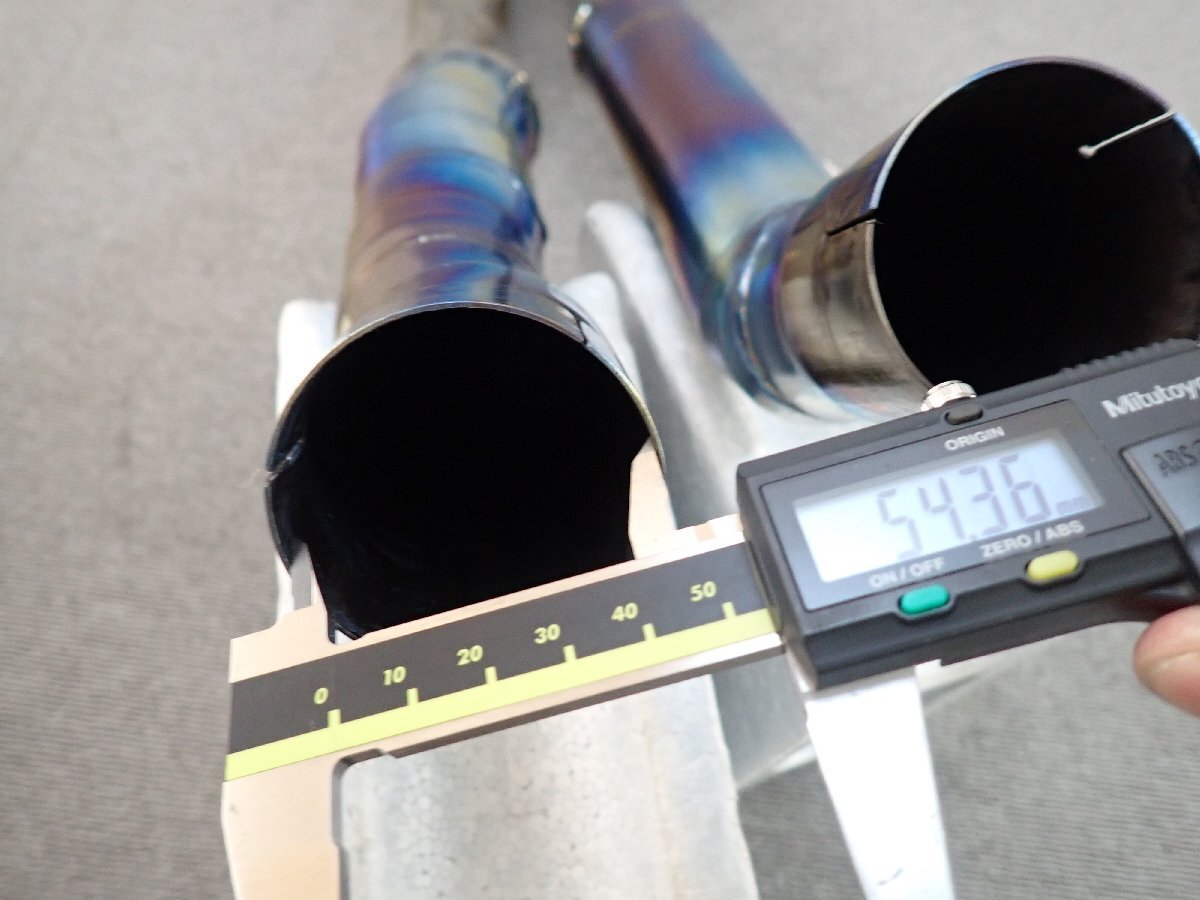 [ в единственном экземпляре ] autobahn ZX-14R 12-20 полный titanium slip-on глушитель глушитель 