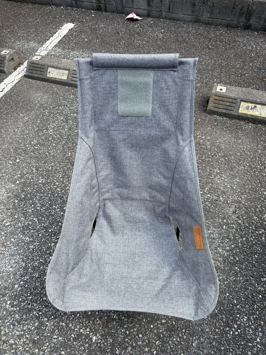 Helinox HOME DECO&BEACH CHAIR TWO HOME ヘリノックス ホームアンドデコ チェアツーホーム グラベル_画像1