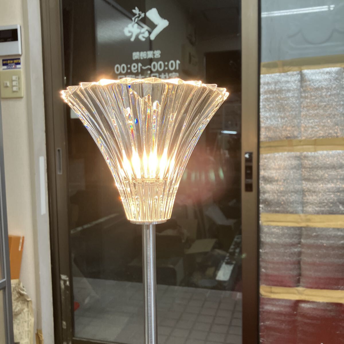 正規(guī)品 バカラ ミルニュイ テーブルランプ JETRO 動作確認済み 中古現(xiàn)狀品