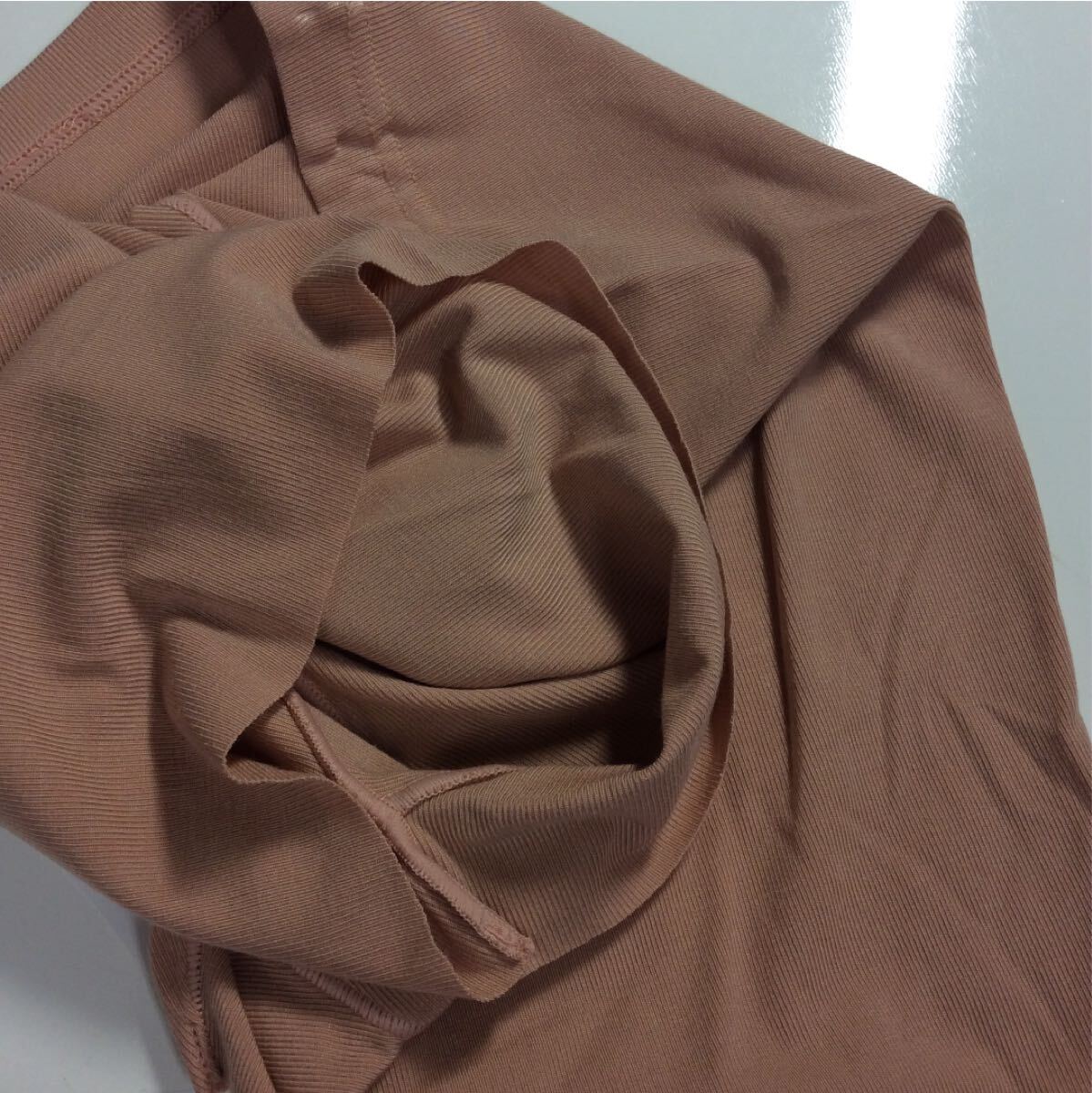 [M811] グンゼ☆透けにくい☆[LL☆セピア]肌化☆深め1分ショーツ_画像6