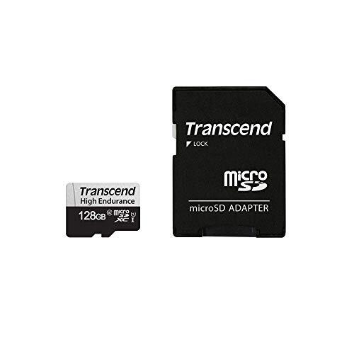 Transcend 高耐久 microSDカード 128GB UHS-I U1 Class10 ドライブレコーダー セキュリティカメラ用 SDカ_画像1