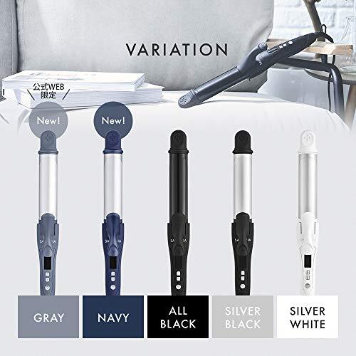 SALONIA サロニア 2WAYストレート&カールヘアアイロン グレー 32mm アイロン 家電 美容 美容家電 ヘアケア プロ仕様220℃ SL_画像5