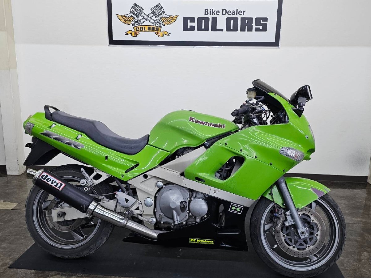 ★☆☆☆ZX４００N型ZZ-R４００☆書付き不動(dòng)☆レストアベース☆92☆★