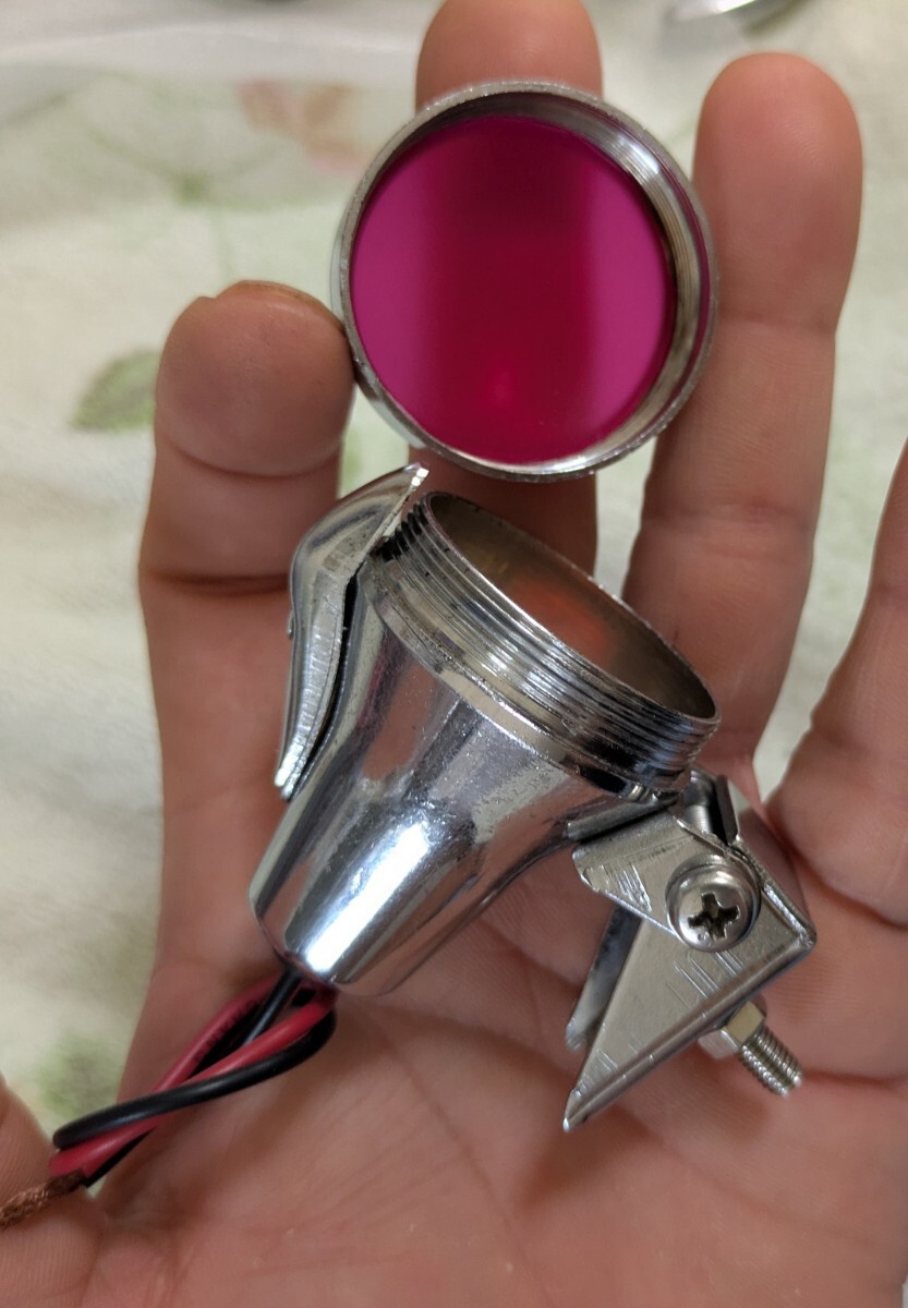 ピンク )35年前に購入 コントローラーで昭和なゆっくり点滅を再現 ホタル 12V 点滅 OK Z1 Z2 CB GT 380 CBX GS KH SS サンパチ マッハ_画像4