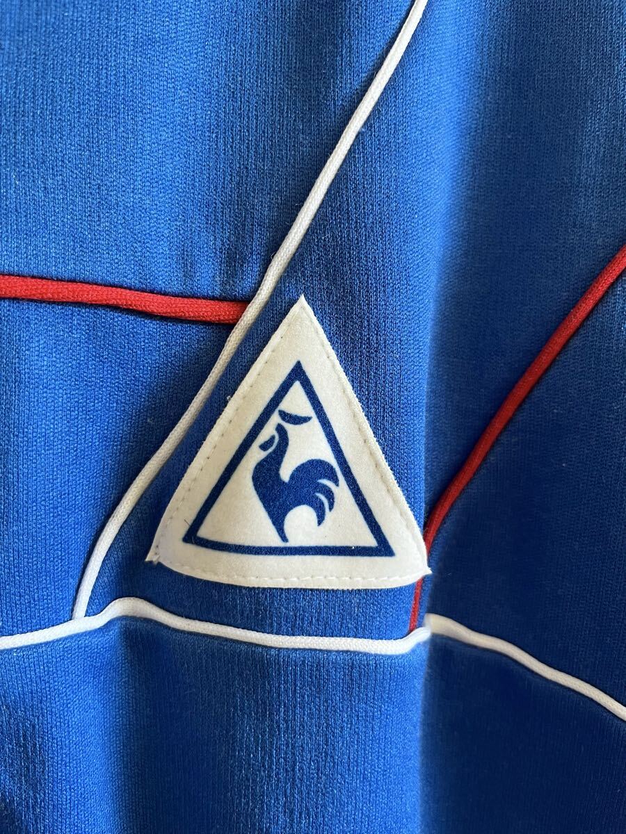 70's80'sビンテージルーマニア製ルコックOLD ジャージ トラックジャケット168 adidas PUMAユーロ古着_画像6