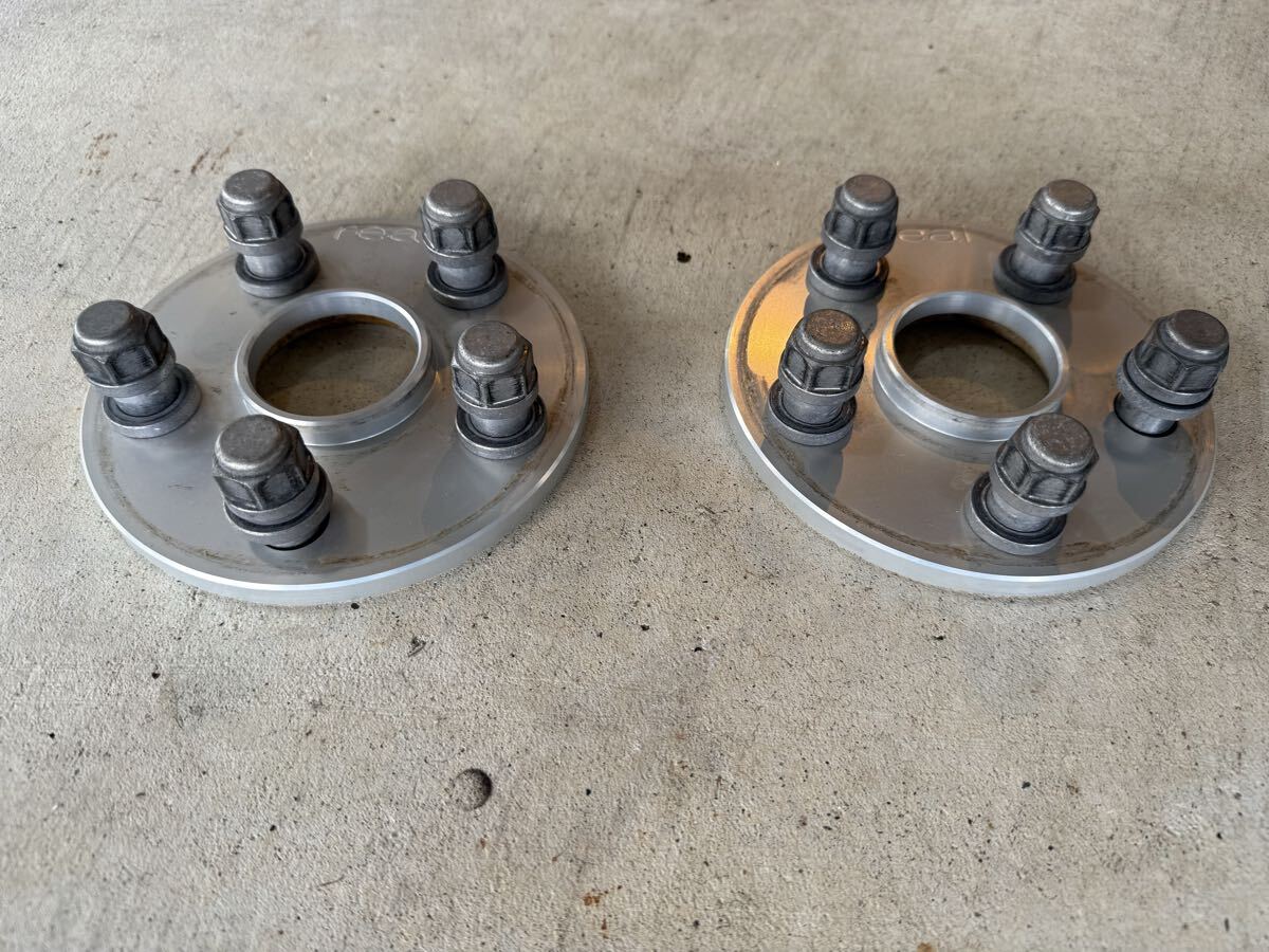 【保安基準適合】REALワイドオフセットスペーサーキット【10ミリサイズ】 LEXUS・TOYOTA純正ホイール専用 中古の画像2