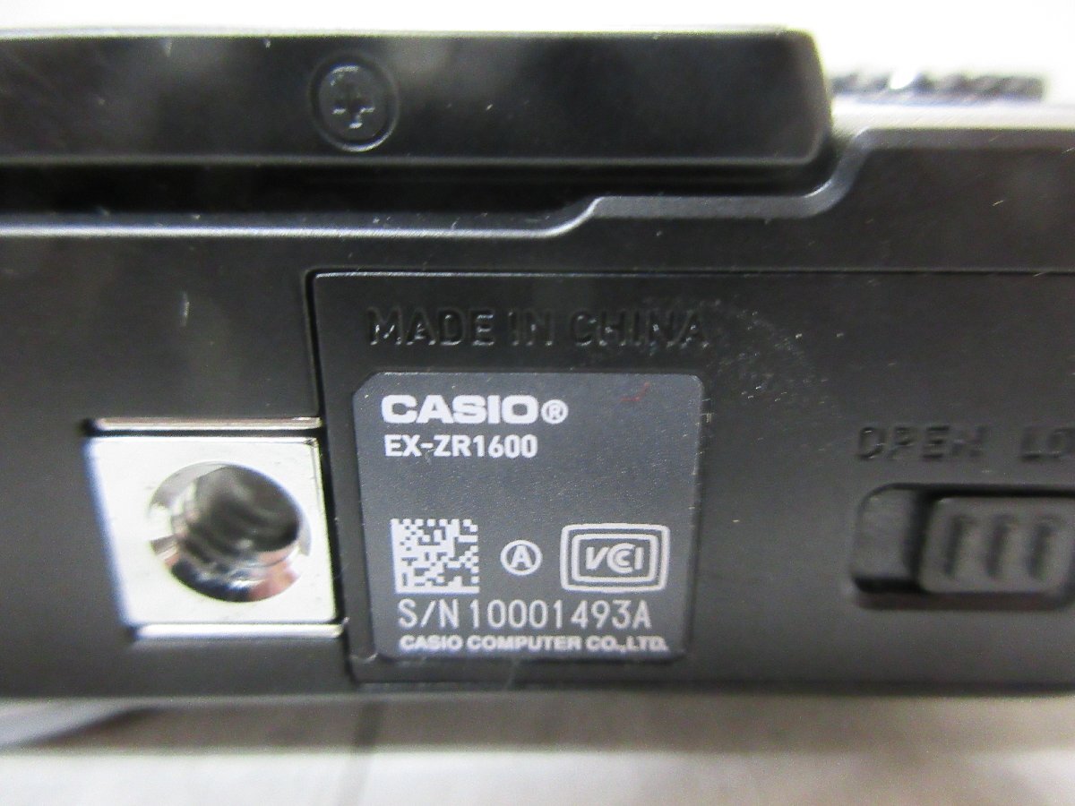 ｅ 1円　良品　動作品　カシオ CASIO EXILIM コンパクトデジタルカメラ EX-ZR1600 【星見】