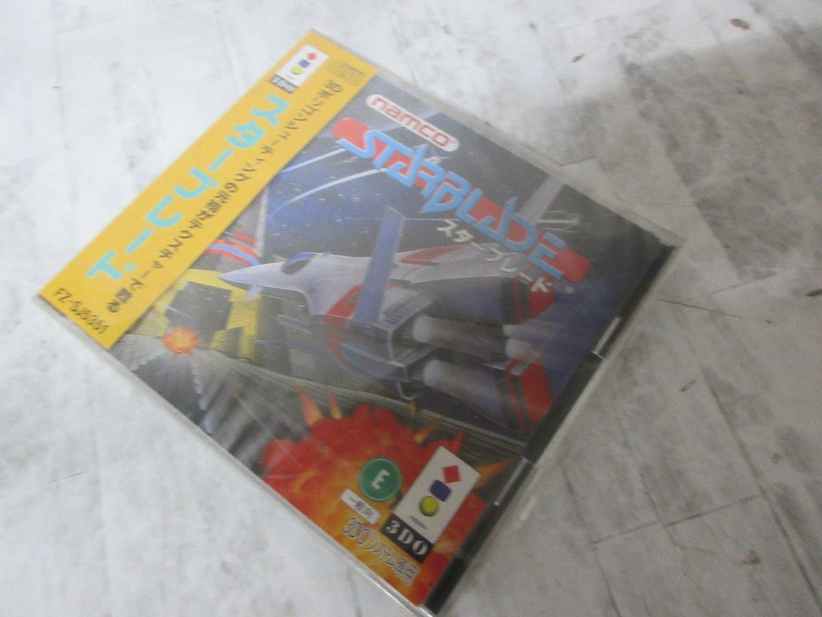 1円　未開封) 3DO スターブレード STAR BLADE ナムコ namco シューティング 【星見】