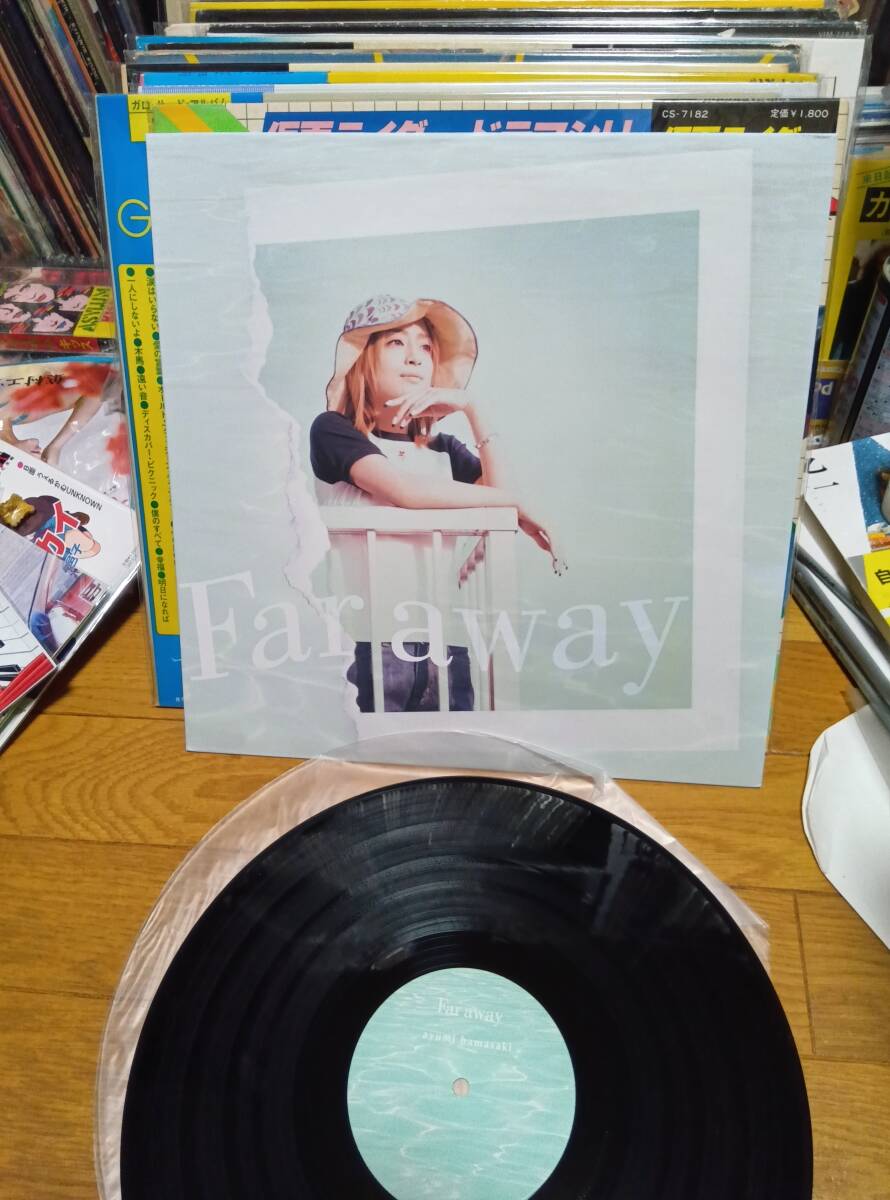 浜崎あゆみ　LPアナログ盤 Far away_画像1