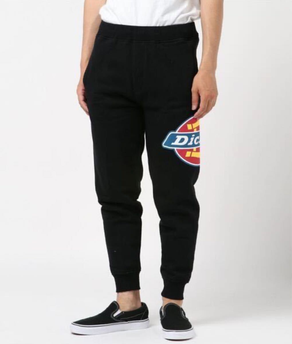 Dickies DK006866 Dickiesロゴプリン裏起毛スウェットパンツ レギュラーフィット サイズ34 _画像1