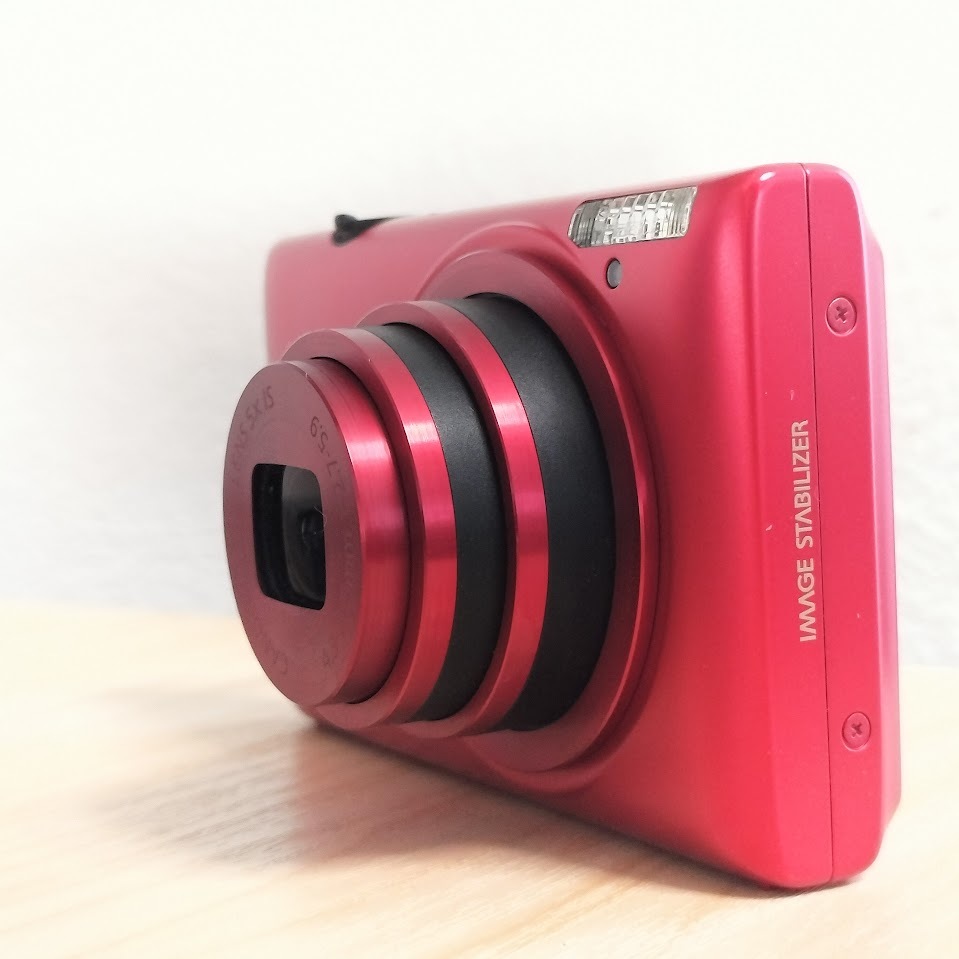 Canon IXY 410F レッド バッテリー 充電器 動作確認済 赤 美品 デジタルカメラ コンデジ デジカメ キヤノン イクシー RED 中古 c454 