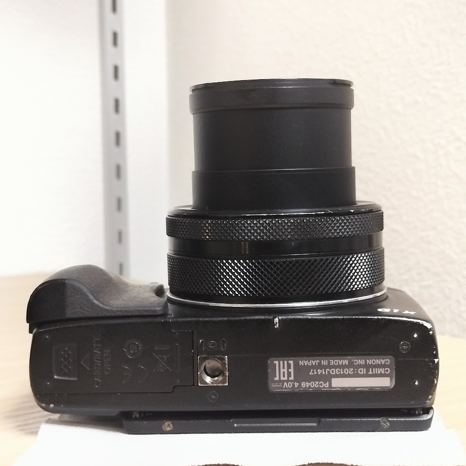 Canon PowerShot G1X MarkⅡ コンパクトデジタルカメラ パワーショット キヤノン G1 X Mark Ⅱ PC2049 簡易動作確認済 c459