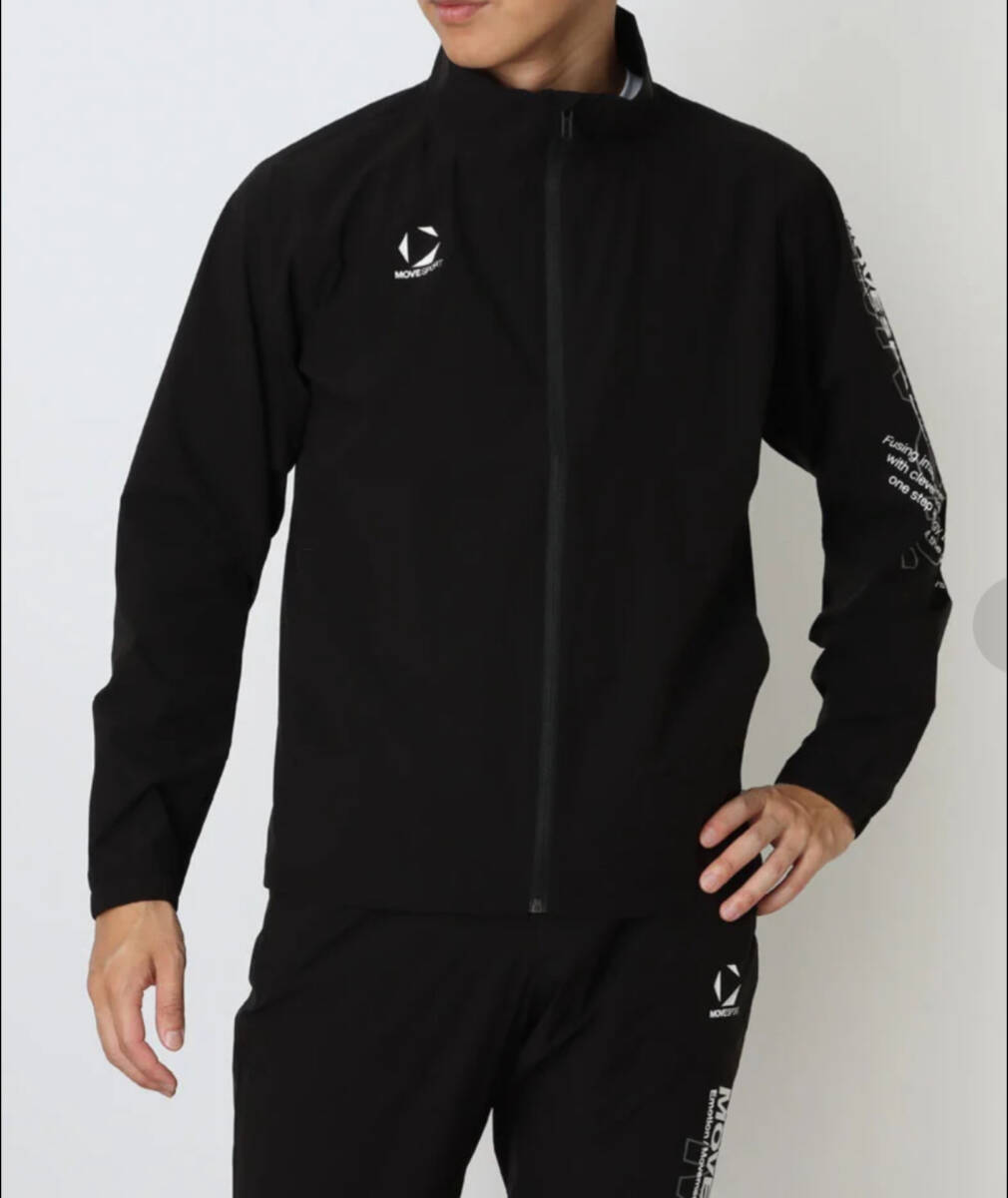 DESCENTE■デサント〔M〕クロスジャケット／パンツ 上下セット 撥水?ストレッチ?UPF50+ ブラック/黒 セットアップ 2025秋 通年モデル