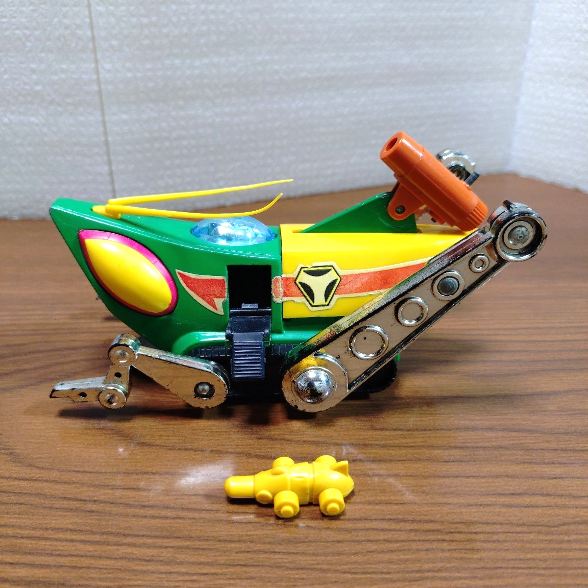 【激レア】 タカトク 合金 タツノコプロ タイムボカンシリーズ 「ドタバッタン」 当時物 おもちゃ （小型メカ付き）_画像3