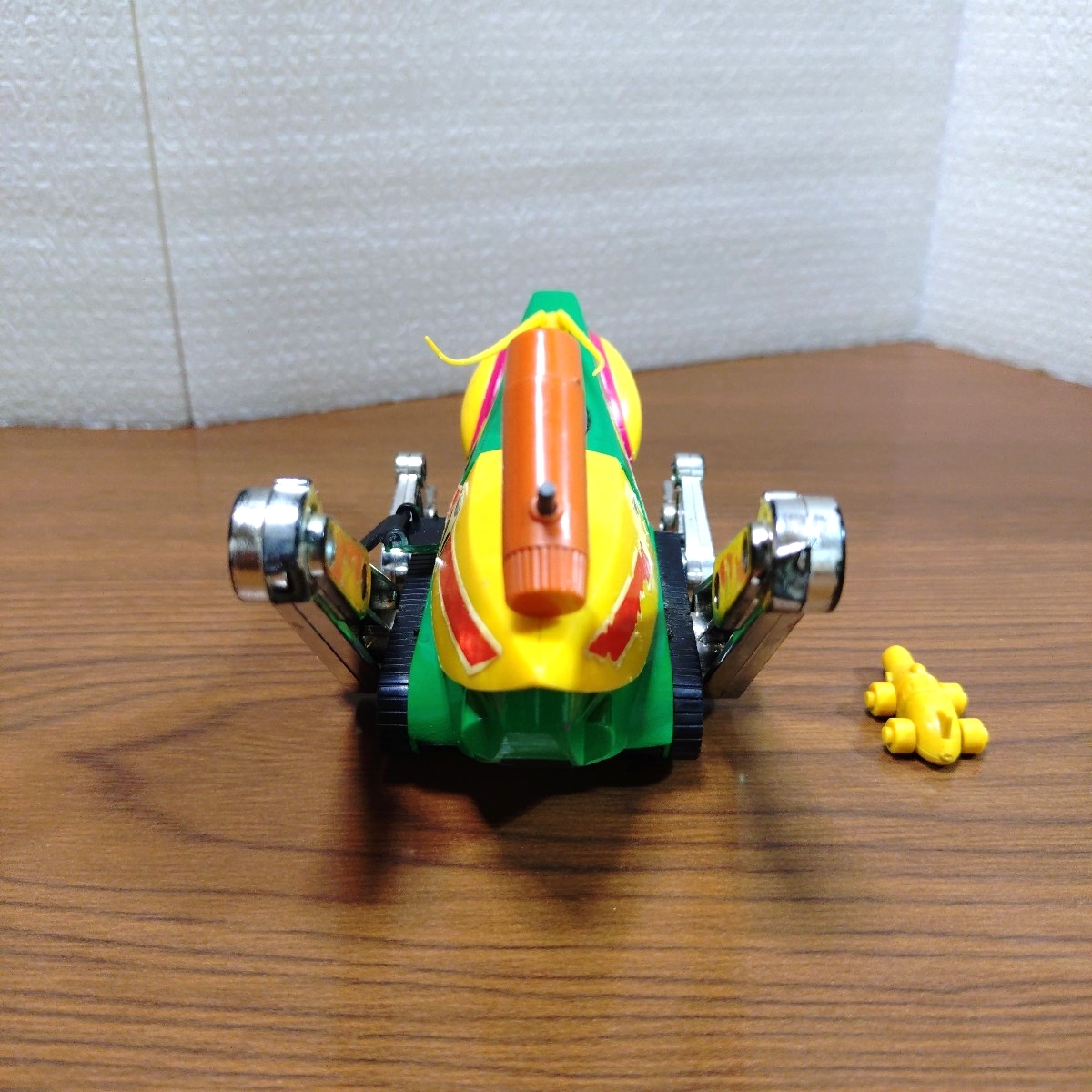 【激レア】 タカトク 合金 タツノコプロ タイムボカンシリーズ 「ドタバッタン」 当時物 おもちゃ （小型メカ付き）_画像4