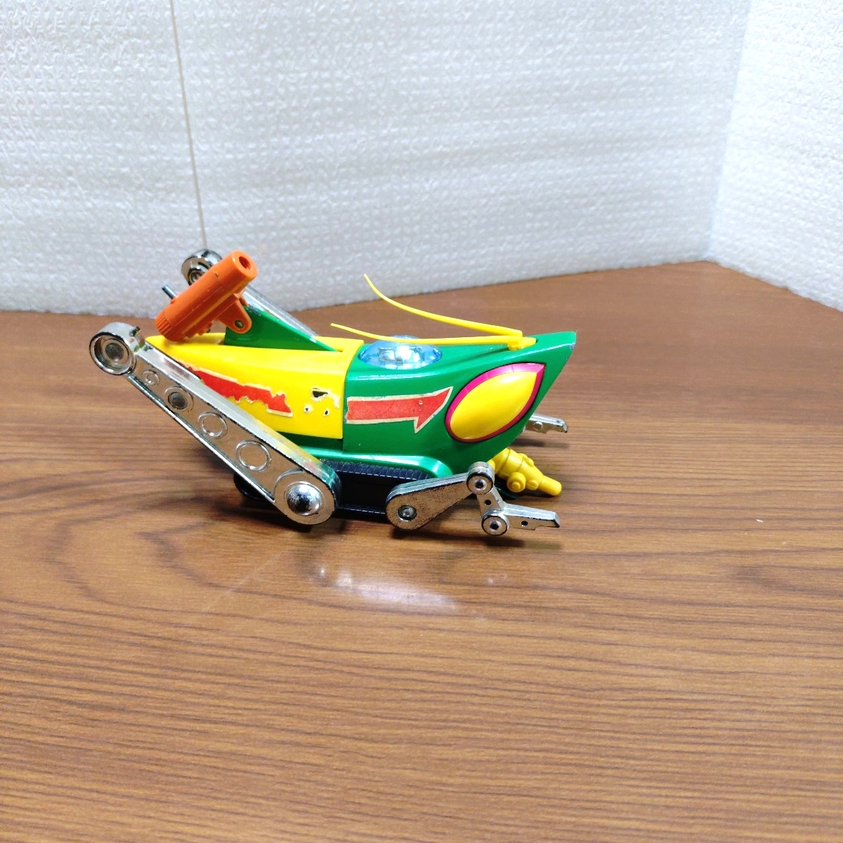 【激レア】 タカトク 合金 タツノコプロ タイムボカンシリーズ 「ドタバッタン」 当時物 おもちゃ （小型メカ付き）_画像5