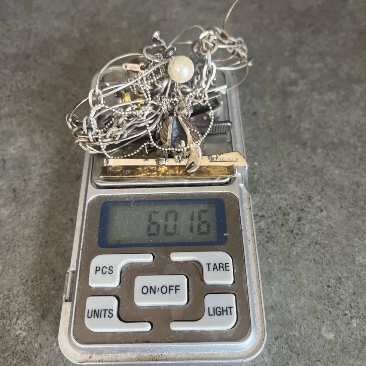 アクセサリー 銀製 925 silver sterling アクセサリー ジャンク 60g 送料無料
