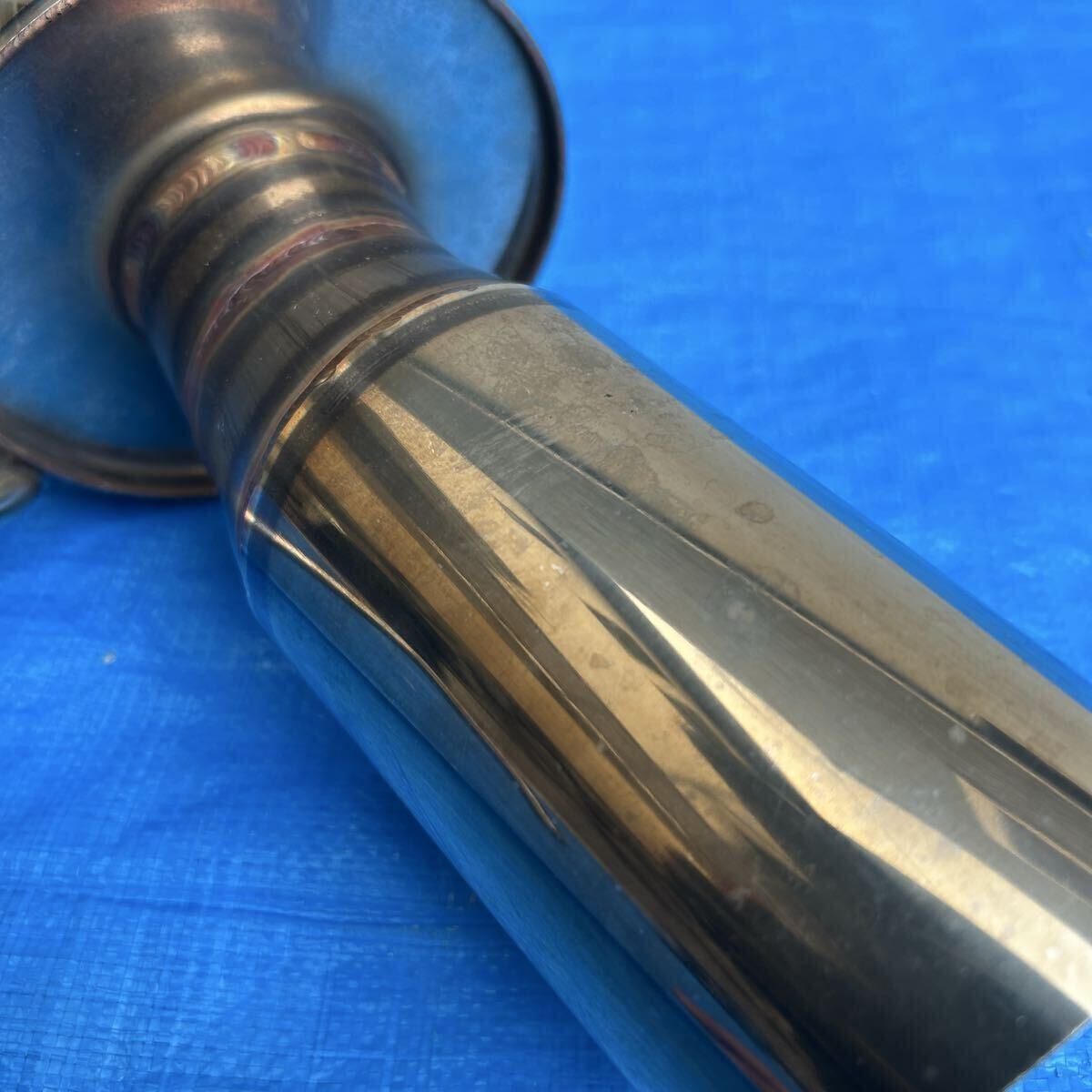 アルファロメオ 147　TSエンジン　Girasole　ジラソーレ　ステンレス　スポーツ　マフラー_画像2