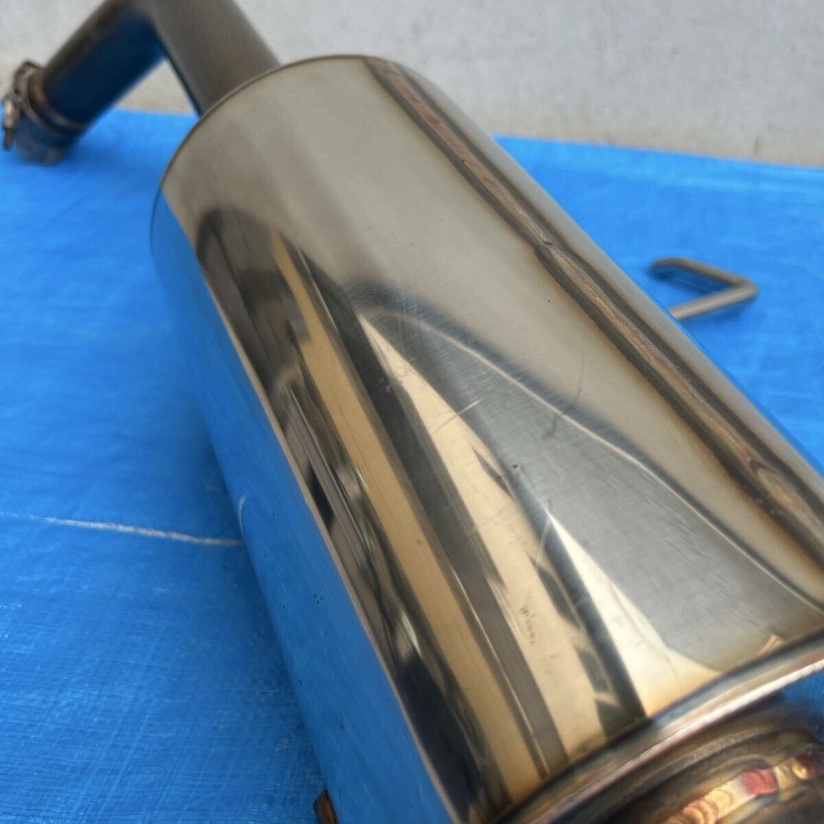 アルファロメオ 147　TSエンジン　Girasole　ジラソーレ　ステンレス　スポーツ　マフラー_画像3