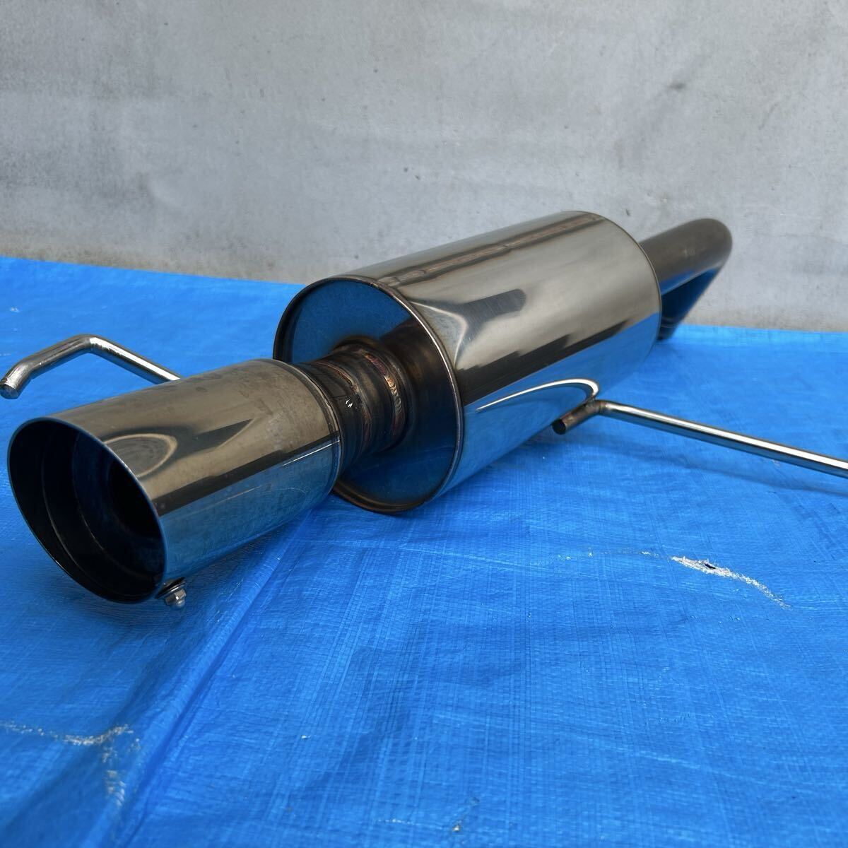 アルファロメオ 147　TSエンジン　Girasole　ジラソーレ　ステンレス　スポーツ　マフラー_画像4