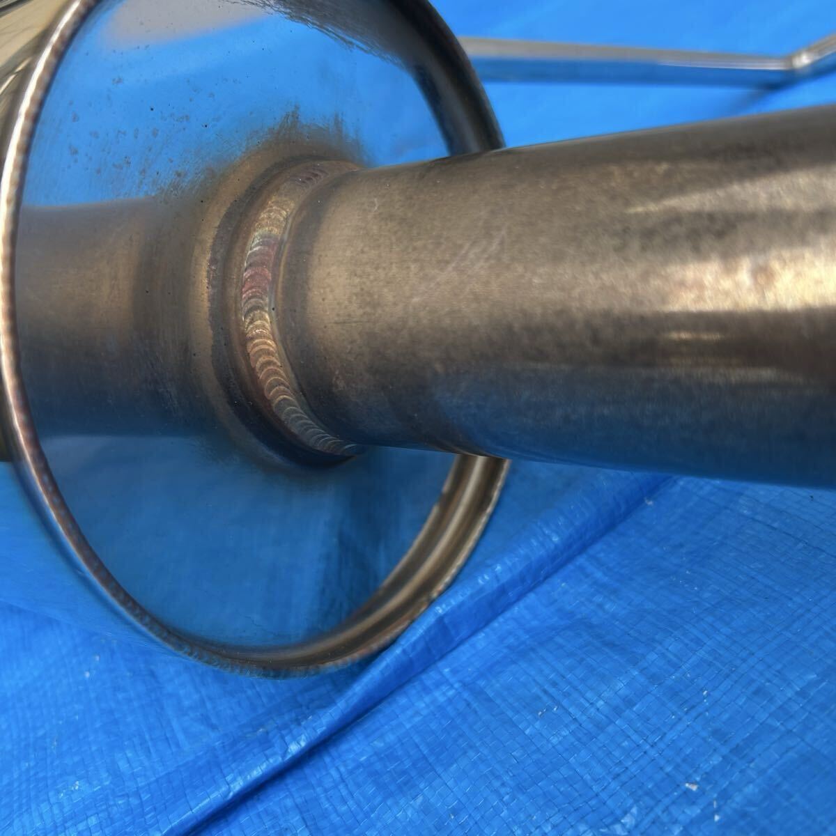 アルファロメオ 147　TSエンジン　Girasole　ジラソーレ　ステンレス　スポーツ　マフラー_画像7