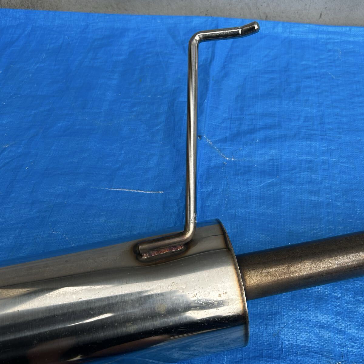 アルファロメオ 147　TSエンジン　Girasole　ジラソーレ　ステンレス　スポーツ　マフラー_画像8