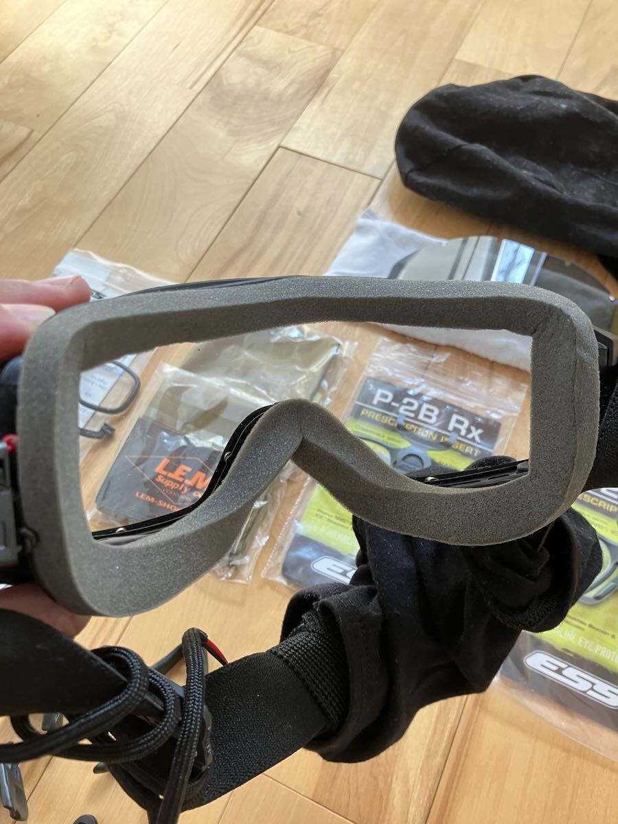 ESS PROFILE NVG プロファイル ゴーグル タクティカルゴーグル クリア サバゲー ミリタリー p-2b インサート メガネ 眼鏡 アジアンフィット_画像6