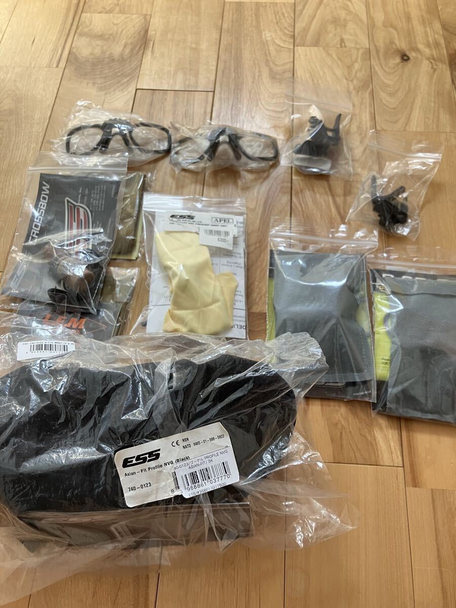 ESS PROFILE NVG プロファイル ゴーグル タクティカルゴーグル クリア サバゲー ミリタリー p-2b インサート メガネ 眼鏡 アジアンフィット_画像9