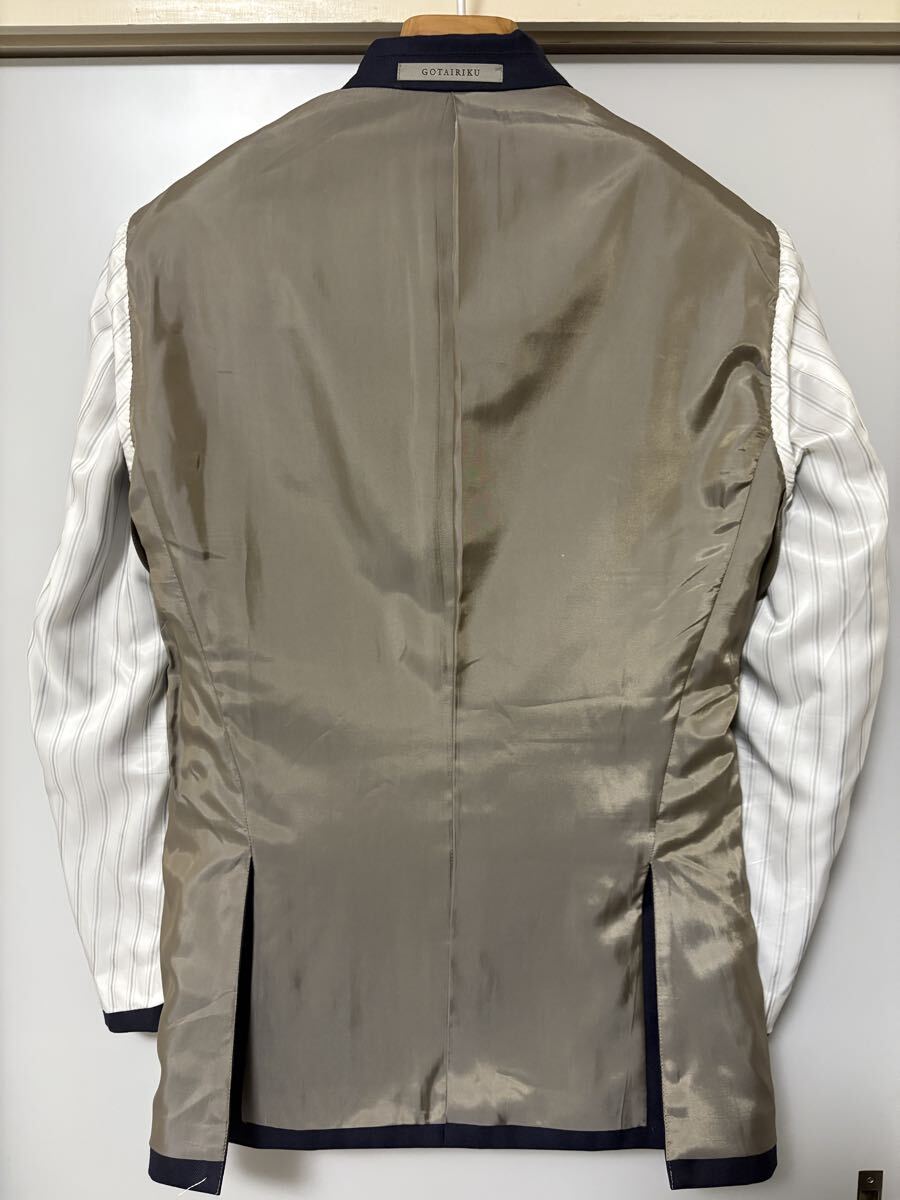 新品 ◆ gotairiku 五大陸 エルメネジルド・ゼニア 最高級 ウール スーツ メンズ ビジネス スーツ 秋冬 A6 定価154，000円