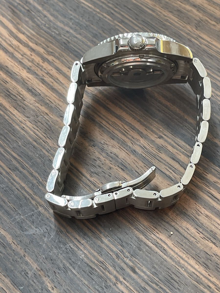 LIGE DESIGNサブマリーナオマージュ自動巻100m防水 美品_画像3