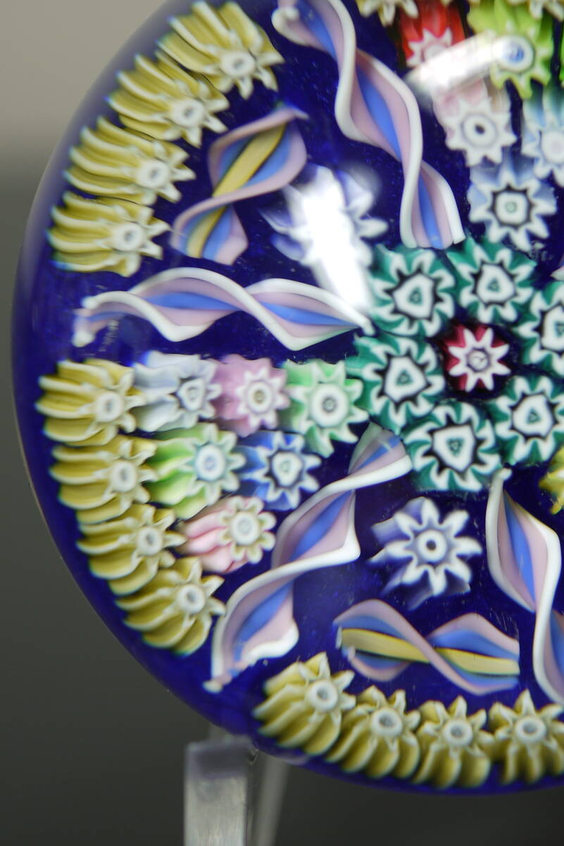  パースシャー　Perthshire　ペーパーウェイト ミルフィオリ　PP124　1990－1995_画像7