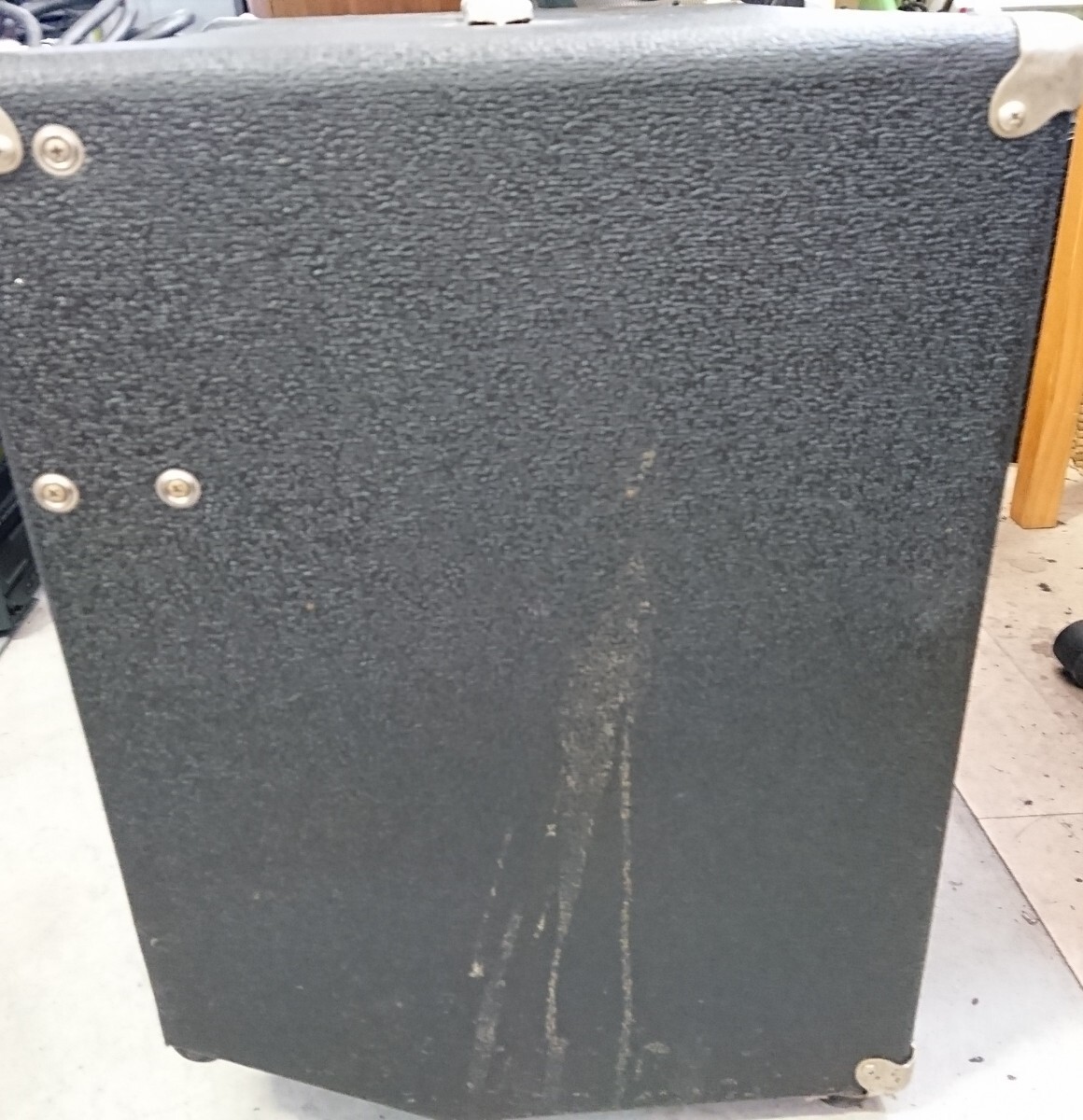 管理0927 Ampeg アンペグ BA-115 ベースアンプ コンポアンプ 音響機材 オーディオ機器 キズ汚れあり 通電確認済み ジャンク_画像6