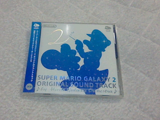 a 新品未開封 クラブニンテンドー スーパーマリオギャラクシー2 オリジナル サウンドトラック CD _画像1