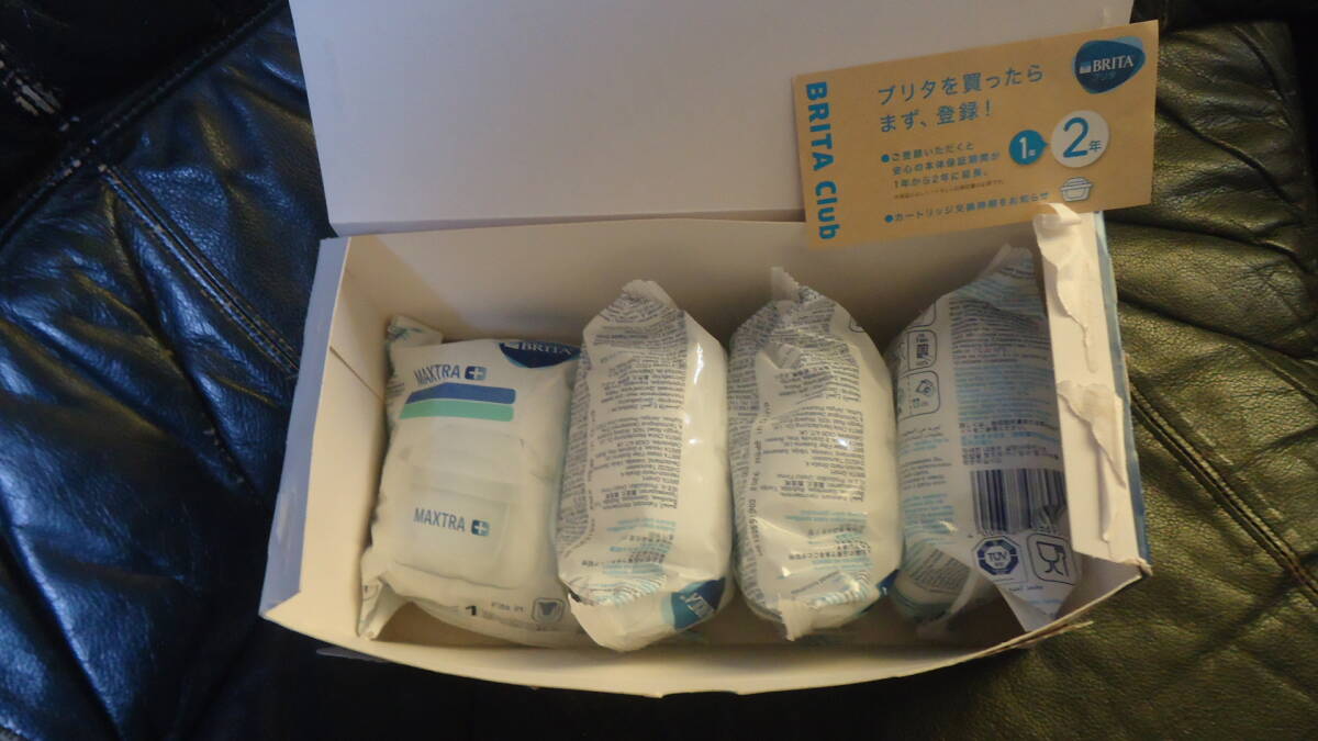 ★即決★ BRITA 　ブリタ　浄水フィルター　 マクストラプラス 　4個セット　 交換用カートリッジ 　未使用_画像2