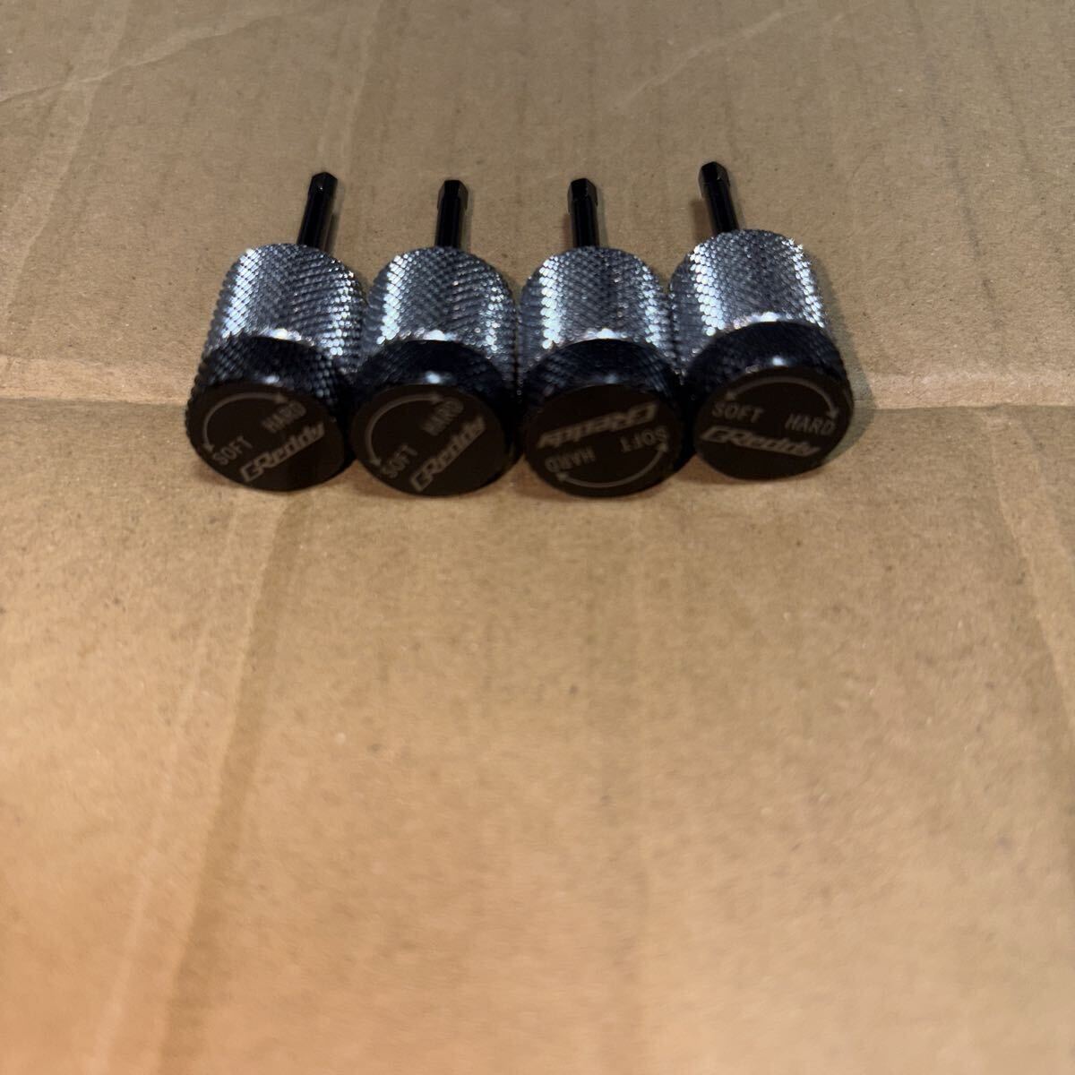 グレッディ　車高調　減衰力調整ダイヤル　M12 4本セット　_画像1