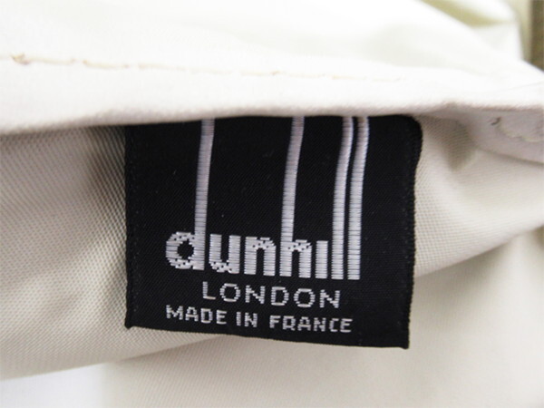 ダンヒル Dunhill ボストンバッグ ロゴプレート カーキ レディース 中古