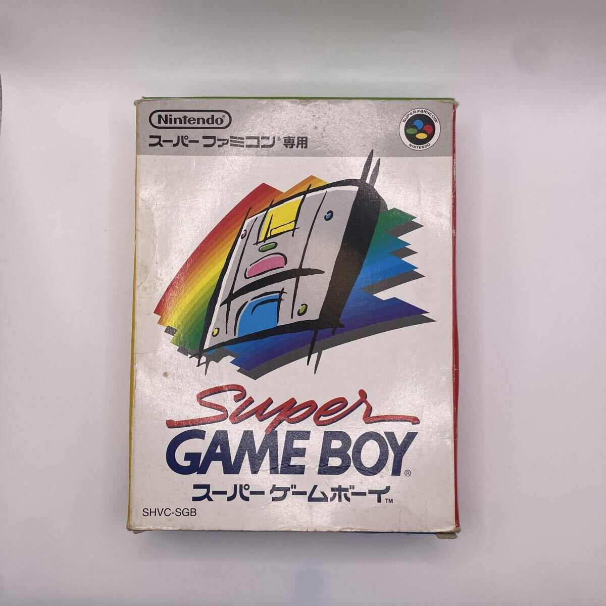 SFC スーパーファミコン スーパーゲームボーイ SUPER GAME BOY ニンテンドー 任天堂 Nintendo 箱説付 売切り_画像1