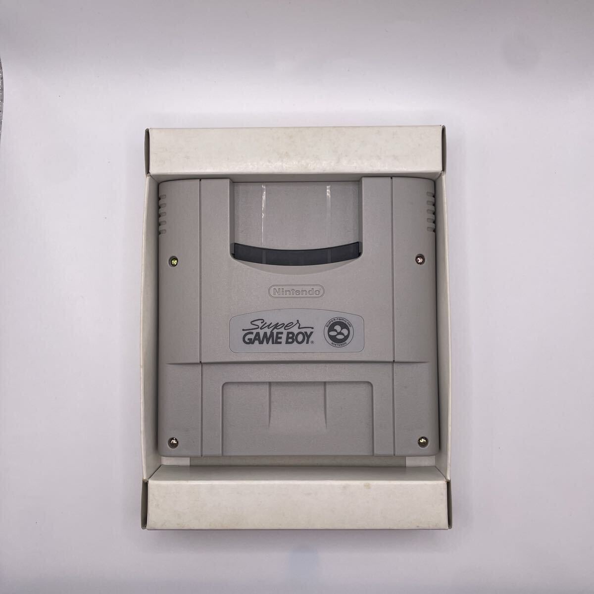 SFC スーパーファミコン スーパーゲームボーイ SUPER GAME BOY ニンテンドー 任天堂 Nintendo 箱説付 売切り_画像3