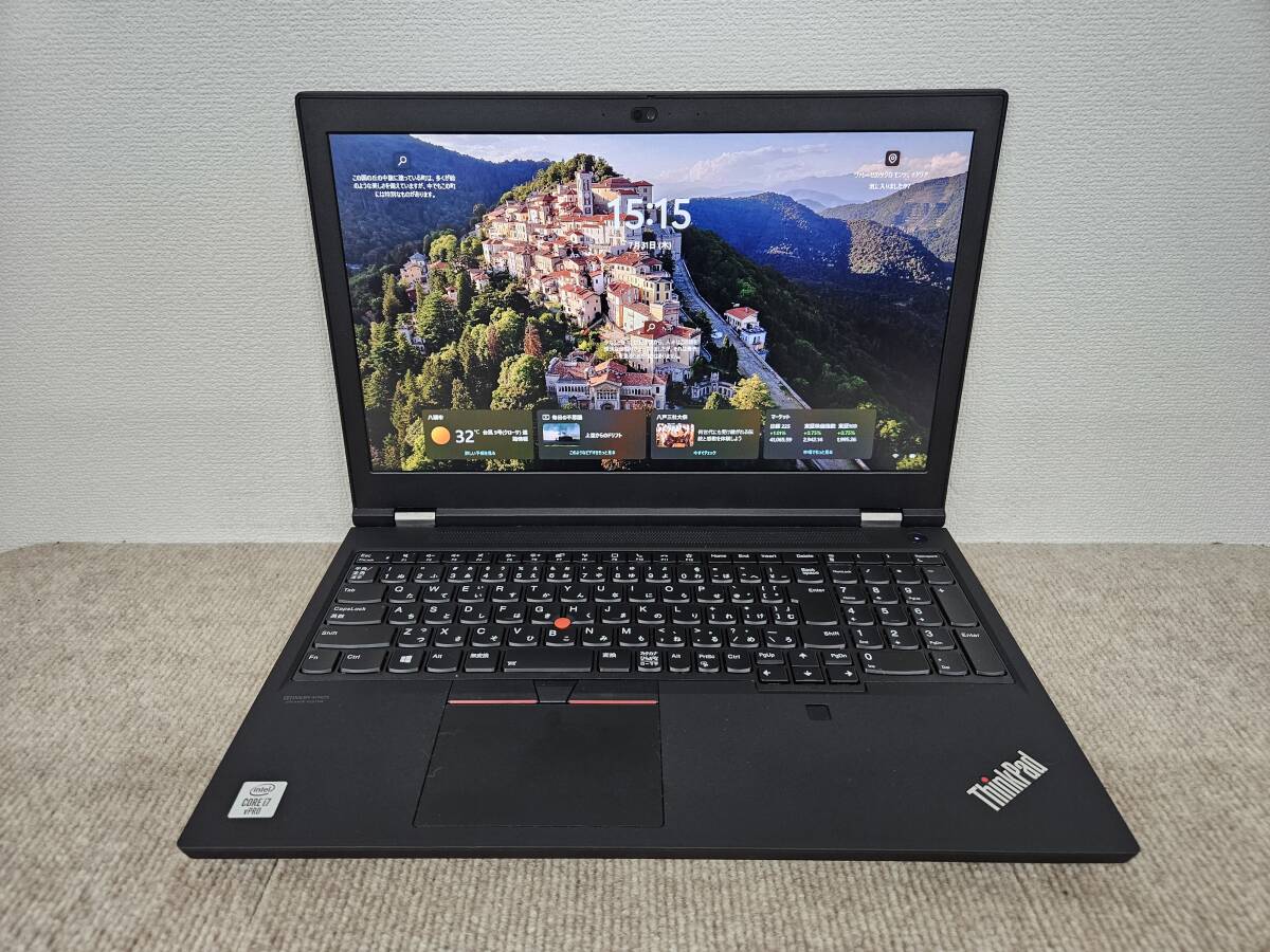美品 ゲーミングノートパソコン Lenovo ThinkPad T15g Core i7-10850H(代10世代) 64GBメモリ M.2 SSD 512GB+2TB NVIDIA RTX 2070 Super_画像3