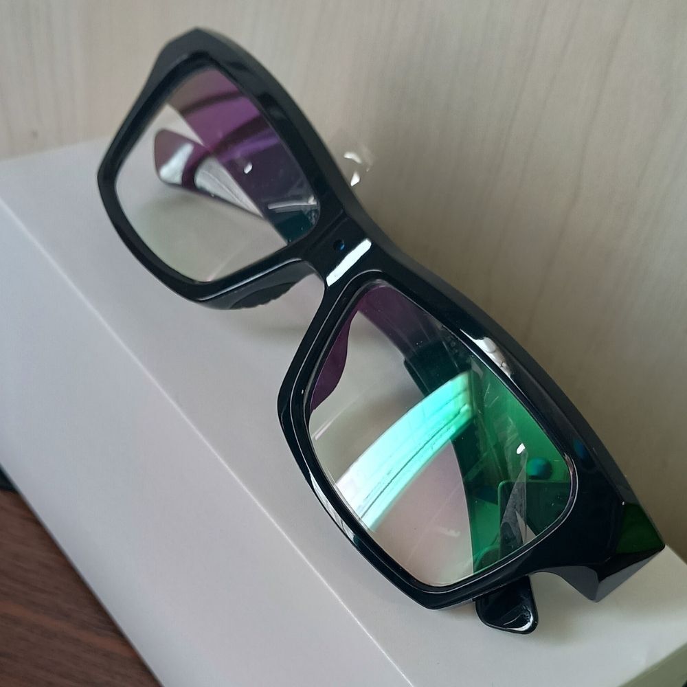 【正規(guī)品?新品未開封】leapower メガネ型カメラ C1 フルHD録畫 microSD レンズ交換可 長時間録畫 スパイカメラ 眼鏡型 動畫撮影ガジェット