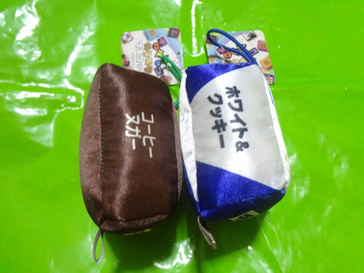 チロルチョコ キラキラ マスコット 2種 クッキー コーヒー 8cmぬいぐるみ_画像2