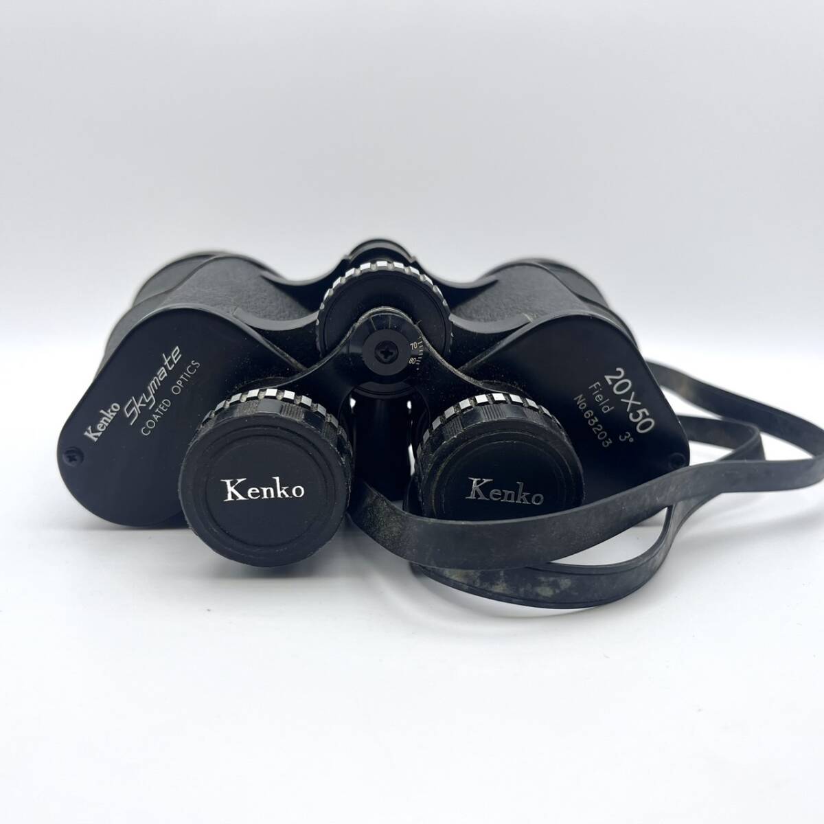 KIS/030671-1/1000/S102-96/【幕張】雙眼鏡　Kenko ケンコー　Skymate COATED OPTICS 20×50 Field 3° No.63203 ケース付き