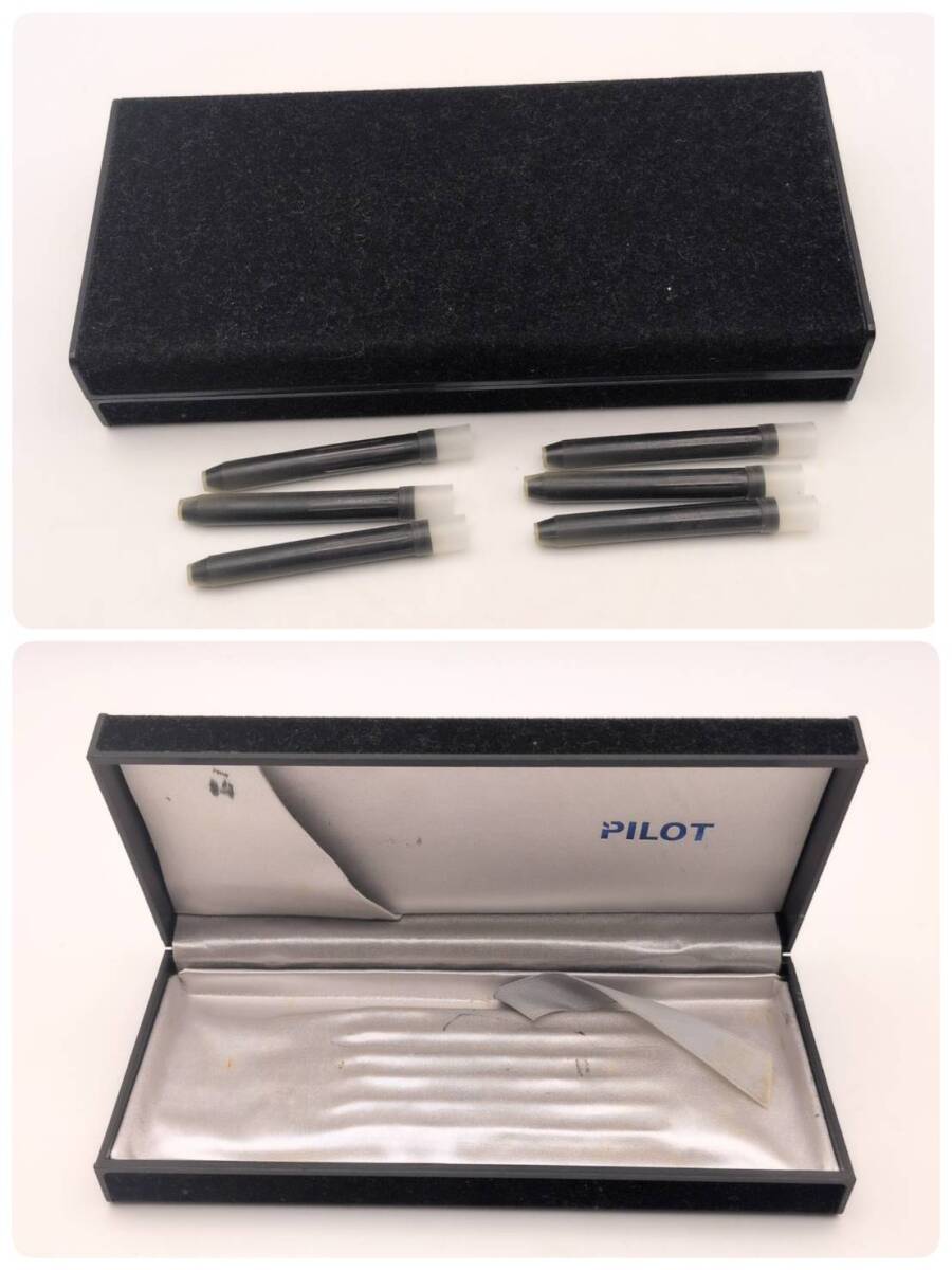 KIS/313359-1/3000/S102-29/【幕張】萬年筆　PILOT　Elabo　パイロット　エラボー　14K　585　筆記用具　文房具　文具