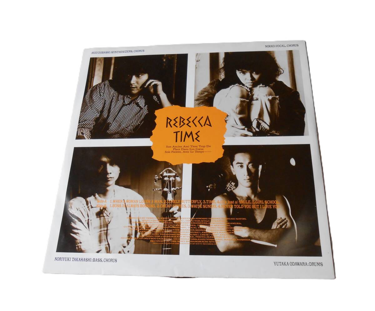 ★レベッカ(TIMS)LP全9曲入りレコード(80年代)_画像2
